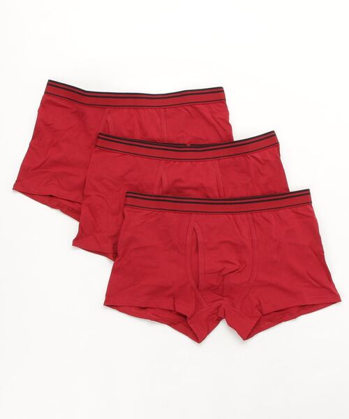 GIORDANO（ジョルダーノ）の「3パックボクサーパンツ（ソックス/靴下・メンズ・その他2/その他1/グレー/ホワイト/その他4/ブラック/その他5/レッド/その他6/その他3・LARGE/MEDIUM/SMALL/X-LARGE/XX-LARGE）」の5枚目の写真