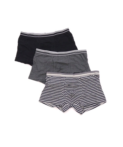 GIORDANO（ジョルダーノ）の「3パックボクサーパンツ（ソックス/靴下・メンズ・その他2/その他1/グレー/ホワイト/その他4/ブラック/その他5/レッド/その他6/その他3・LARGE/MEDIUM/SMALL/X-LARGE/XX-LARGE）」の7枚目の写真