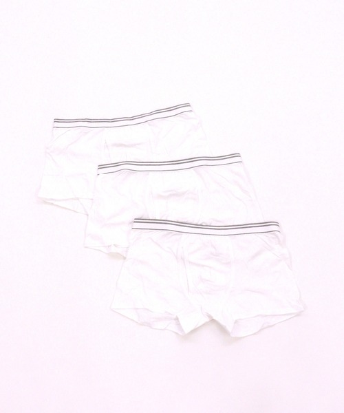 GIORDANO（ジョルダーノ）の「3パックボクサーパンツ（ソックス/靴下・メンズ・その他2/その他1/グレー/ホワイト/その他4/ブラック/その他5/レッド/その他6/その他3・LARGE/MEDIUM/SMALL/X-LARGE/XX-LARGE）」の2枚目の写真