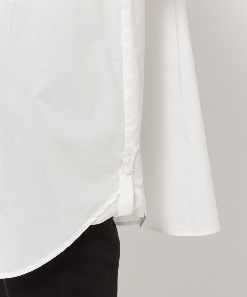 JEANASIS(ジーナシス)の「ムジガラロングレギュラーシャツ/958376(シャツ/ブラウス・レディース・ホワイト/ピンク/イエロー系その他/グレー系その他・FREE)」の10枚目の写真