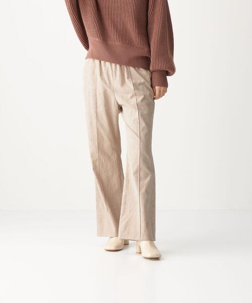 CITEN（シテン）の「＜CITEN（シテン）＞ジャカード フレア イージー パンツ（その他パンツ・レディース・ネイビー/ベージュ・FREE）」の11枚目の写真