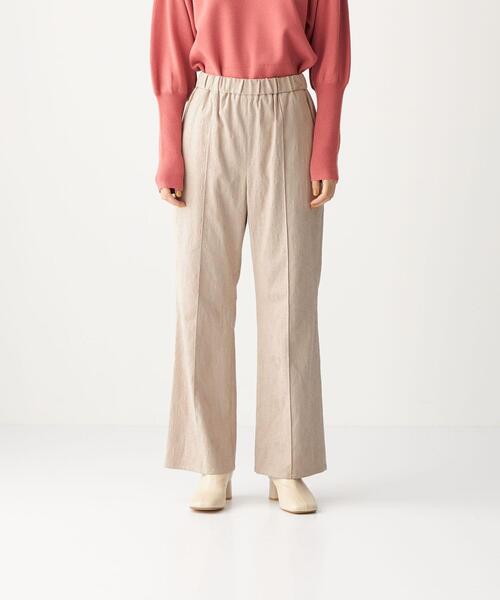 CITEN（シテン）の「＜CITEN（シテン）＞ジャカード フレア イージー パンツ（その他パンツ・レディース・ネイビー/ベージュ・FREE）」の17枚目の写真