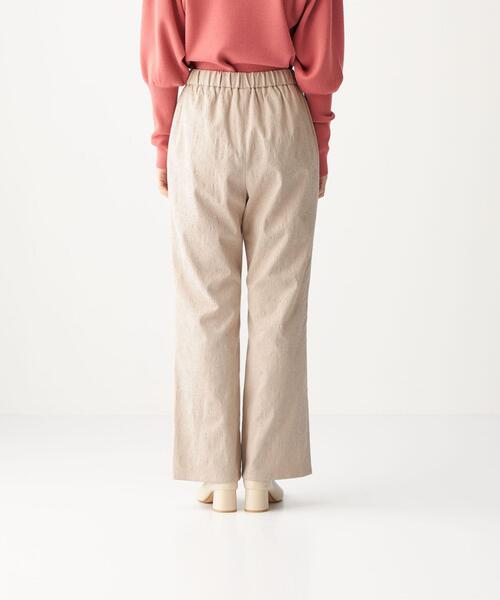 CITEN（シテン）の「＜CITEN（シテン）＞ジャカード フレア イージー パンツ（その他パンツ・レディース・ネイビー/ベージュ・FREE）」の15枚目の写真