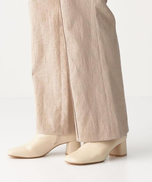 CITEN（シテン）の「＜CITEN（シテン）＞ジャカード フレア イージー パンツ（その他パンツ・レディース・ネイビー/ベージュ・FREE）」の14枚目の写真