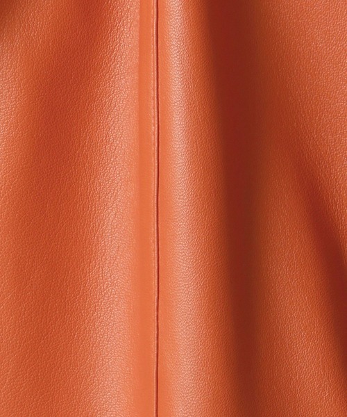NICOLE CLUB FOR MEN（ニコルクラブフォーメン）の「【21年モデル WEB限定再販売】ラムレザーシングルライダースジャケット（ライダースジャケット・メンズ・ネイビー/ライトグレー系/ブラック/オレンジ・M/L/LL）」の16枚目の写真