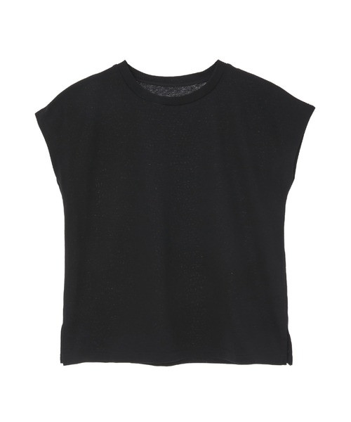 fifth（フィフス）の「フレンチスリーブベーシックTシャツ（Tシャツ/カットソー・レディース・ブルー/ブラック/グレイッシュベージュ/ホワイト・MEDIUM）」の9枚目の写真