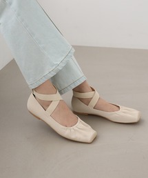 クロスバレエシューズ