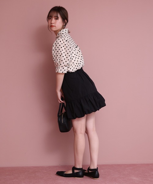 one after another NICE CLAUP（ワンアフターアナザーナイスクラップ）の「クロスバレエシューズ（バレエシューズ・レディース・ブラック/アイボリー/アニマル・S/M/L）」の11枚目の写真