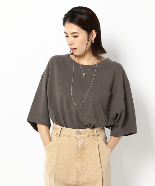 BABYLON 売れ筋商品|||バビロン Tシャツ トップス レディース Tops Beige セール】【Newtone】N Tee（Tシャツ/カットソー）｜BABYLONE