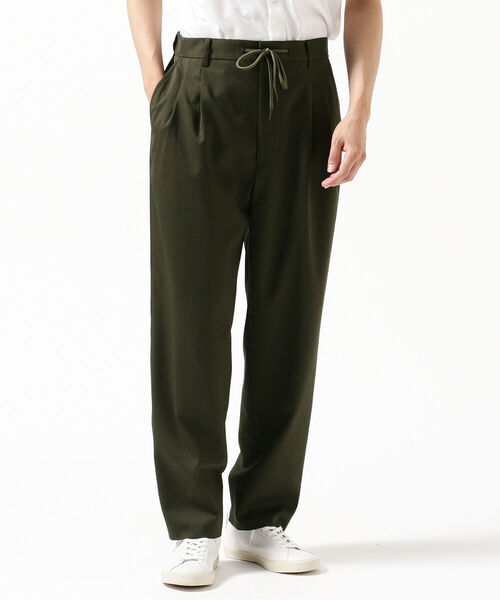 B:MING by BEAMS（ビーミングバイビームス）の「B:MING by BEAMS / NOMAD ストレッチツイル パンツ(セットアップ対応)（その他パンツ・メンズ・ネイビー/ブルー系その他/オリーブ/ブラウン系その他3・46/44/48/50）」の2枚目の写真