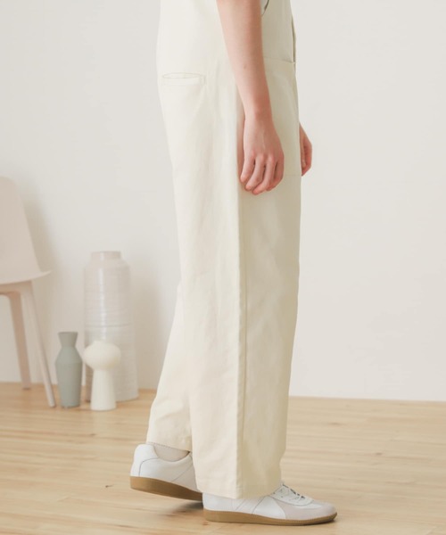 SENSE OF PLACE by URBAN RESEARCH(センスオブプレイスバイアーバンリサーチ)の「カツラギオーバーオール(サロペット/オーバーオール・メンズ・アイボリー/チャコールグレー・LARGE/MEDIUM)」の12枚目の写真