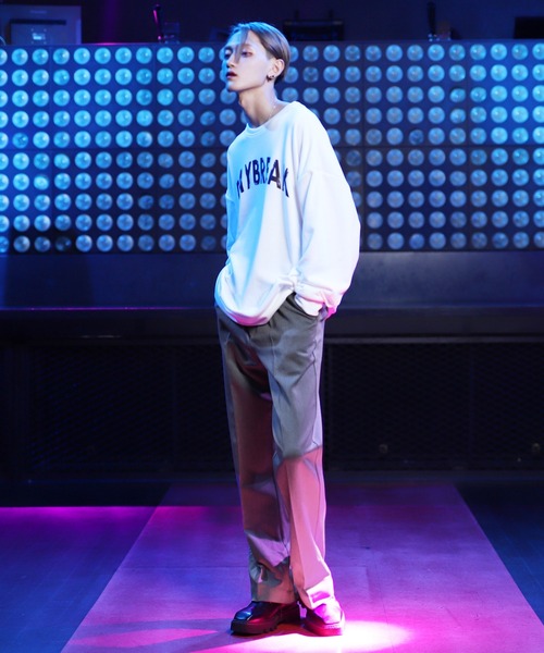 G.O.C（ジーオーシー）の「TR ストレート タック スラックス パンツ（スラックス・メンズ・ブラック/ベージュ/パープル/ブラウン/グレー/ブルー/ブラウン系その他/グレイッシュベージュ/ワイン/ダークグリーン/オフホワイト・SMALL/MEDIUM/LARGE）」の14枚目の写真