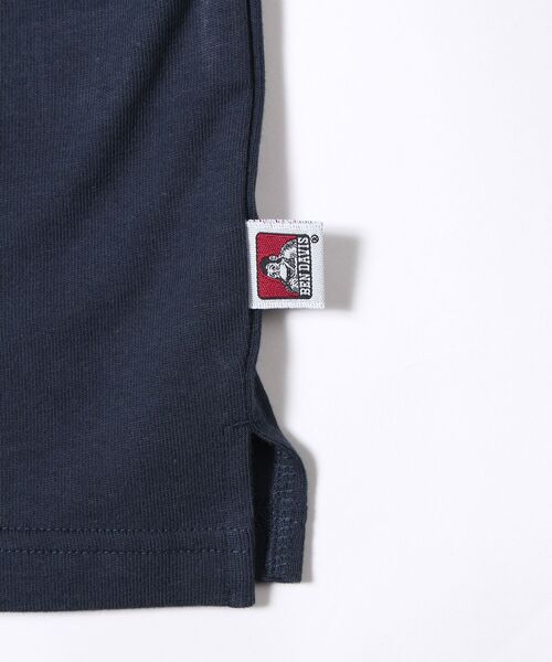 BEN DAVIS(ベンデイビス)の「【BEN DAVIS(ベンデイビス)】≪NAVAL別注≫ FRONT LOGO WAPPEN HEAVY LONG SLEEVE T / フロント ロゴワッペン ヘビーウェイト ロンT(Tシャツ/カットソー・メンズ・グリーン系その他/ホワイト/ネイビー・MEDIUM/LARGE/X-LARGE)」の6枚目の写真
