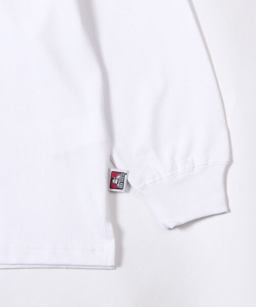 BEN DAVIS(ベンデイビス)の「【BEN DAVIS(ベンデイビス)】≪NAVAL別注≫ FRONT LOGO WAPPEN HEAVY LONG SLEEVE T / フロント ロゴワッペン ヘビーウェイト ロンT(Tシャツ/カットソー・メンズ・グリーン系その他/ホワイト/ネイビー・MEDIUM/LARGE/X-LARGE)」の17枚目の写真