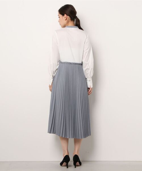 ワンピースプリーツドッキングワンピース ワンピース Naracamicie ナラカミーチェ のファッション