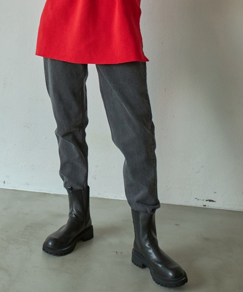 VACANCY（ヴァカンシー）の「サイドゴアブーツ（ブーツ・レディース・ブラック・SMALL/MEDIUM/LARGE）」の6枚目の写真