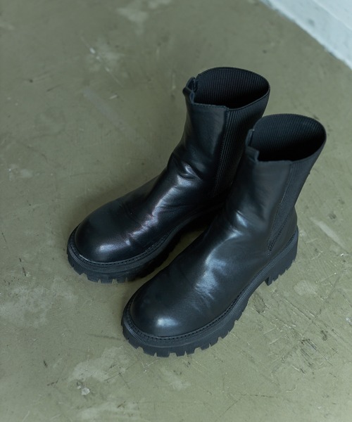 VACANCY（ヴァカンシー）の「サイドゴアブーツ（ブーツ・レディース・ブラック・SMALL/MEDIUM/LARGE）」の17枚目の写真