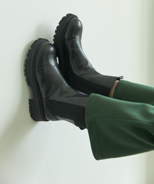 VACANCY（ヴァカンシー）の「サイドゴアブーツ（ブーツ・レディース・ブラック・SMALL/MEDIUM/LARGE）」の13枚目の写真