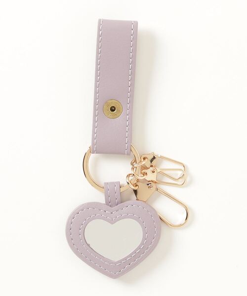 MILKFED.（ミルクフェド）の「MIRROR KEYCHAIN（キーホルダー・レディース・ブラック/ライトパープル/ライトピンク・ONE SIZE）」の4枚目の写真