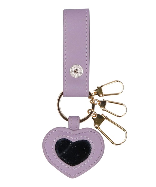 MILKFED.（ミルクフェド）の「MIRROR KEYCHAIN（キーホルダー・レディース・ブラック/ライトパープル/ライトピンク・ONE SIZE）」の12枚目の写真