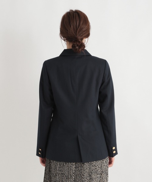 Andemiu（アンデミュウ）の「キンボタンＷジャケット219553（その他アウター・レディース・ベージュ/ネイビー/ベージュ系1・FREE）」の13枚目の写真