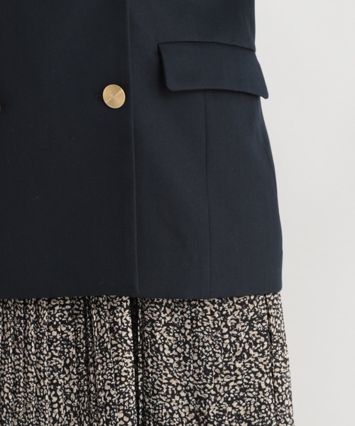 Andemiu（アンデミュウ）の「キンボタンＷジャケット219553（その他アウター・レディース・ベージュ/ネイビー/ベージュ系1・FREE）」の19枚目の写真