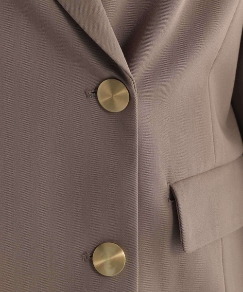 Andemiu（アンデミュウ）の「キンボタンＷジャケット219553（その他アウター・レディース・ベージュ/ネイビー/ベージュ系1・FREE）」の22枚目の写真