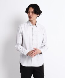 TAKEO KIKUCHI | ドビー 刺し子 チェック シャツ(シャツ/ブラウス)