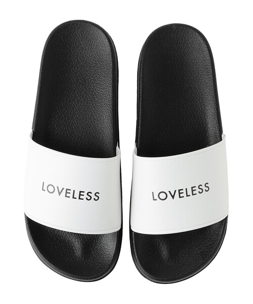 LOVELESS（ラブレス）の「LOVELESSロゴシャワーサンダル（サンダル・メンズ・ブラック/オフホワイト・26.0cm/27.0cm/28.0cm）」の7枚目の写真