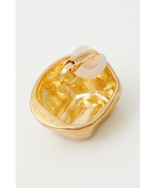 THROW by SLY（スローバイスライ）の「THROW CRATER METAL EARRING（イヤリング・レディース・マルチ・FREE）」の2枚目の写真