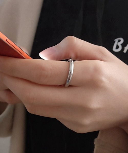 LA VORAGINE（ラ ヴォラジネ）の「調節可能　リング2点セット（リング・レディース・シルバー・FREE）」の6枚目の写真