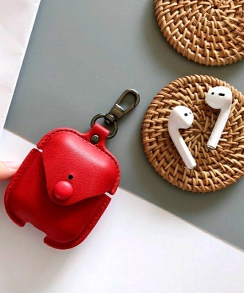 OF LIFE(オブライフ)の「AIRPODS / AIRPODS PRO PUレザー ケース(ヘッドフォン/イヤホン・メンズ・ブラック/ブラウン/レッド/ブルー/グリーン/ライトブラウン・S/M)」の1枚目の写真