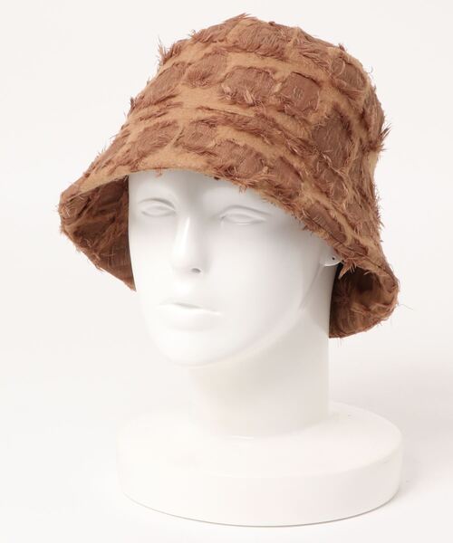 MADEMOISELLE ROPE'(マドモアゼル ロペ)の「【La Maison de Lyllis】ベルハット(ハット・レディース・ブラック/キャメル・FREE)」の1枚目の写真