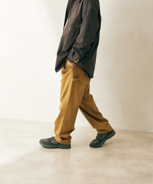 JOURNAL STANDARD relume（ジャーナルスタンダード　レリューム）の「【HOUSE HOLD / ハウスホールド】CPO ワークシャツジャケット（ブルゾン・メンズ・ブラック/カーキ/ベージュ・2/3/4/1）」の14枚目の写真