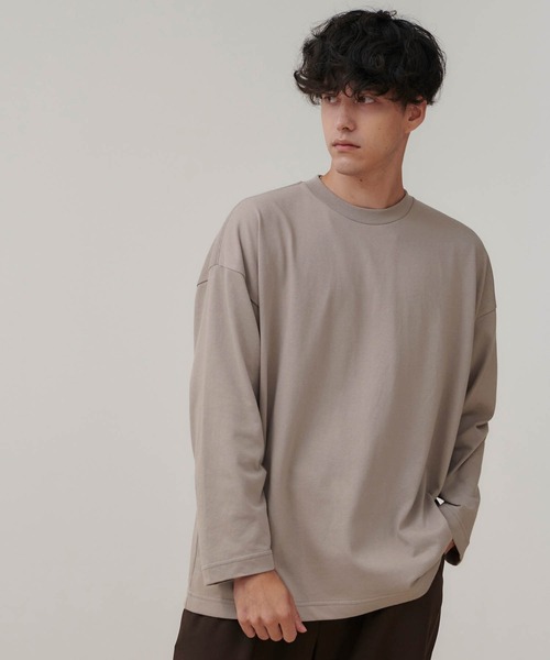 CLEL（クレイル）の「【CLEL】Loose Sleeve Over Long Tee