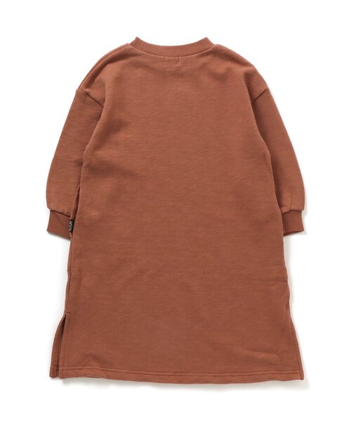 F.O.KIDS（エフオーキッズ）の「国旗プリントワンピース（ワンピース・キッズ・チャコール/アイボリー/ブラウン・80/90/95/100/110/120/130/140）」の4枚目の写真