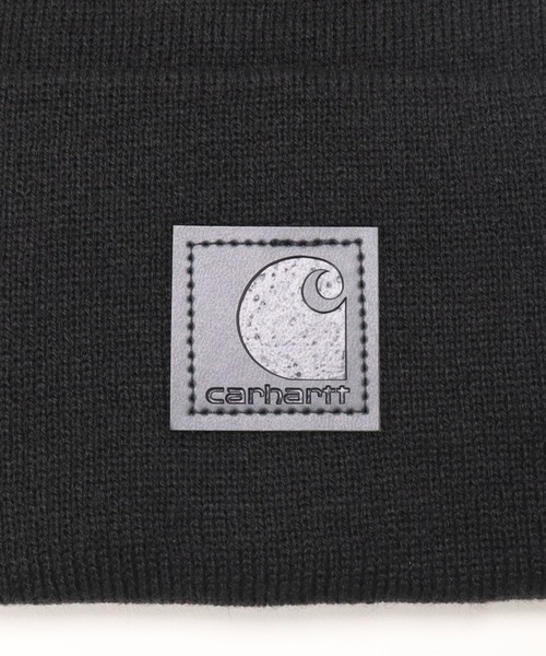 Carhartt(カーハート)の「カーハート ニット ビーニー 帽子(ニットキャップ/ビーニー・メンズ・ブラック/ブラウン/グレー・FREE)」の4枚目の写真