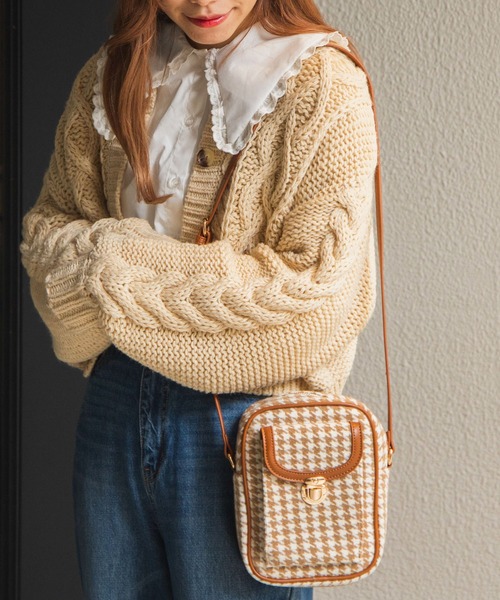 WEGO（ウィゴー）の「■■■WEGO/フラップミニショルダー■■■（ショルダーバッグ・レディース・ブラック/その他2/その他1・FREE）」の3枚目の写真