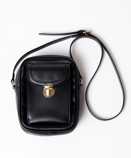 WEGO（ウィゴー）の「■■■WEGO/フラップミニショルダー■■■（ショルダーバッグ・レディース・ブラック/その他2/その他1・FREE）」の15枚目の写真