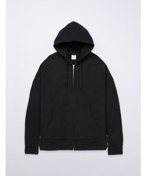 MR.GENTLEMAN（ミスタージェントルマン）の「ZIP UP HOODIE（パーカー・メンズ・ブラック/ベージュ/オリーブ/グレー・X-LARGE/LARGE/MEDIUM/SMALL）」の2枚目の写真