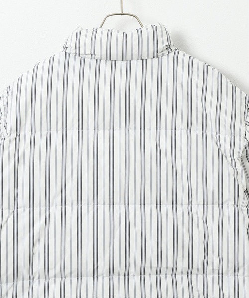 STUSSY / ステューシー】 Stripe Down Puffer Jacket
