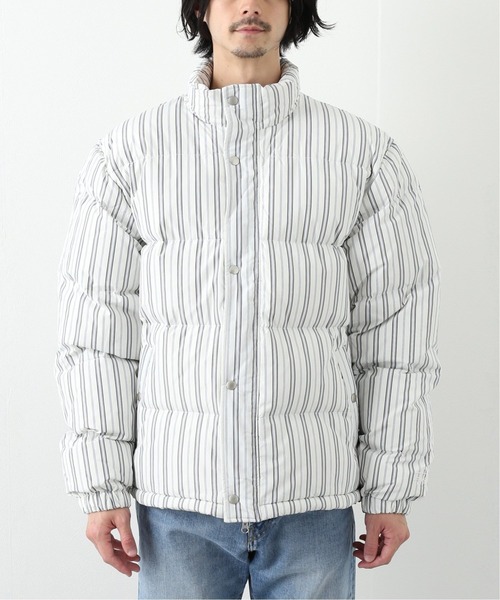 STUSSY / ステューシー】 Stripe Down Puffer Jacket