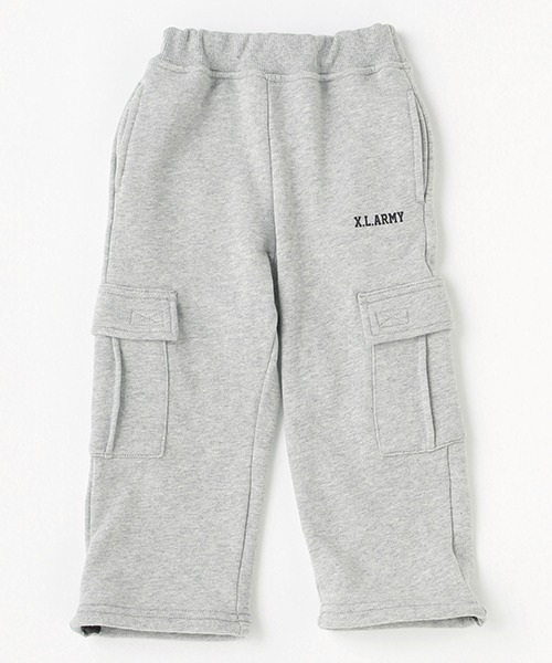 XLARGE KIDS(エクストララージキッズ)の「スウェットカーゴパンツ(カーゴパンツ・キッズ・トップグレー/ブラック/カーキ・120cm/100cm/130cm/110cm/140cm/90cm)」の19枚目の写真
