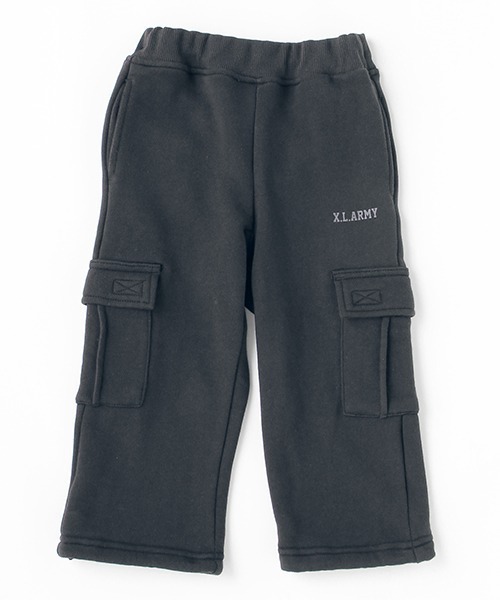 XLARGE KIDS(エクストララージキッズ)の「スウェットカーゴパンツ(カーゴパンツ・キッズ・トップグレー/ブラック/カーキ・120cm/100cm/130cm/110cm/140cm/90cm)」の20枚目の写真