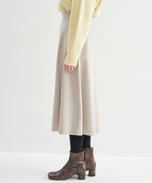 ROPE' PICNIC（ロペピクニック）の「【人気ブロガーAkaneさんコラボ】【emur】ジャージーマーメイドフレアスカート（スカート・レディース・ベージュ系その他2/グリーン/ピンク系その他2・36/38/40）」の6枚目の写真