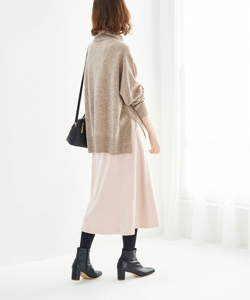 ROPE' PICNIC（ロペピクニック）の「【人気ブロガーAkaneさんコラボ】【emur】ジャージーマーメイドフレアスカート（スカート・レディース・ベージュ系その他2/グリーン/ピンク系その他2・36/38/40）」の19枚目の写真