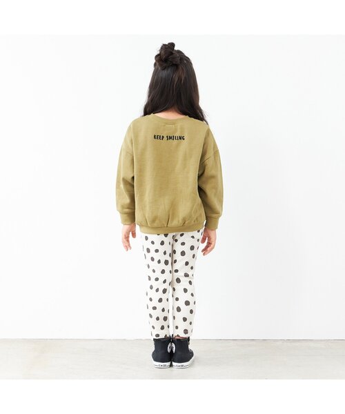 BREEZE（ブリーズ）の「/あったか総柄スタメンパンツ_裏起毛 9分丈（その他パンツ・キッズ・ブラック/ネイビー/アイボリー/チャコール/キャメル・110/80/90/130/100/120）」の12枚目の写真