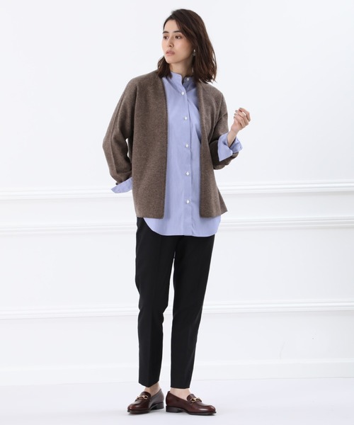 INED（イネド）の「新定番・美脚パンツ（その他パンツ・レディース・オフホワイト/ブラック/グレー/ブルー・7号/9号/11号）」の18枚目の写真