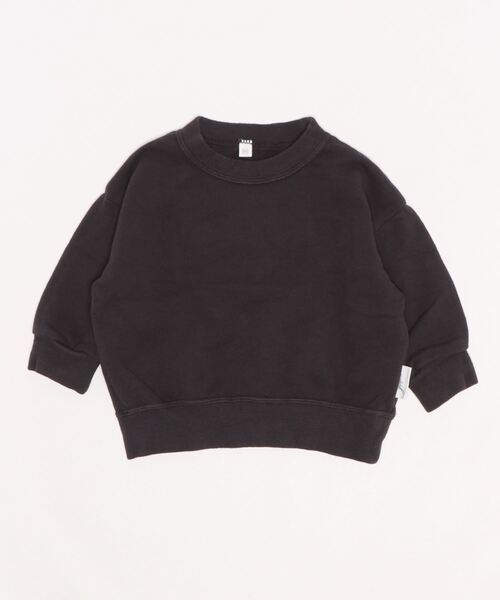 JIPPON（ジポン）の「ウラケワイドトレーナー（80～140cm）（スウェット・キッズ・オフホワイト/ブルー/チャコール/マスタード/グリーン/レッド・120/150/80/100/130/110/140/90）」の8枚目の写真