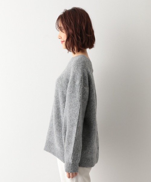 GLOBAL WORK（グローバルワーク）の「2WAYシャギーニットカーデプル